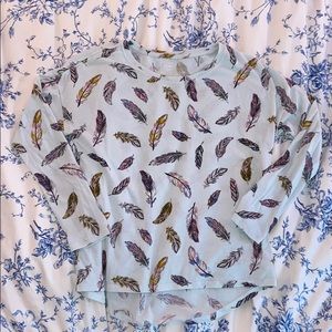 Girls 7/8 sleeve t-shirt